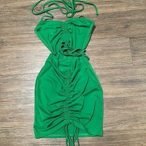 ChicMe Green Mini Dress